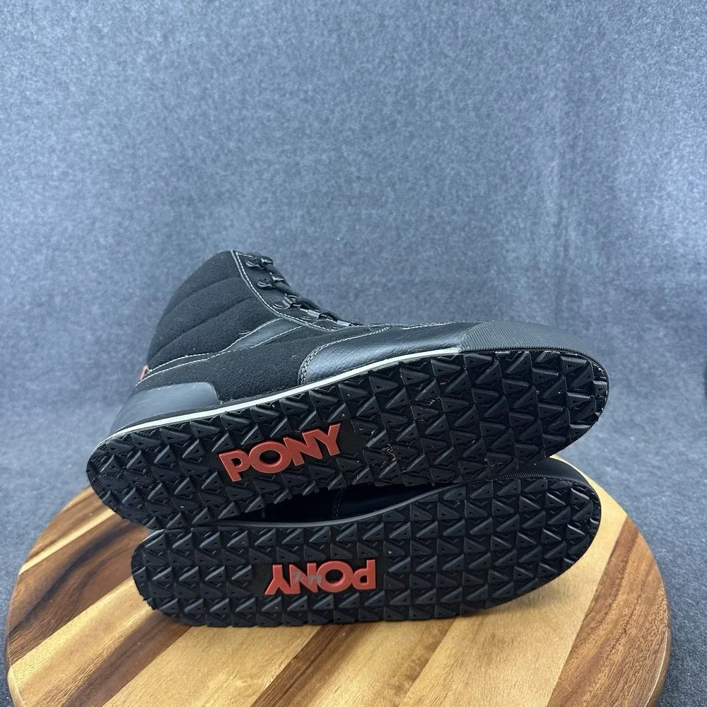 Pony X Rothco Black/Camo Trackitback Hi Boot Size 9.5 RARE SHOE‎